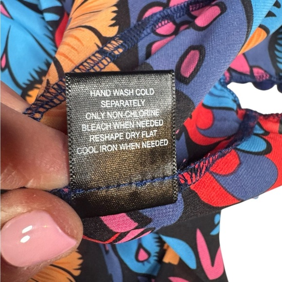 Colleen Lopez Floral Kimono 2X/3X Boho Pom Pom Trim Sheer Cover Up L3 - Picture 7 of 8